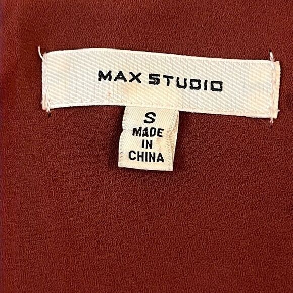 Max Studio Bohemian Floral Tank Size S Rust, Cream & Black - Picture 8 of 10